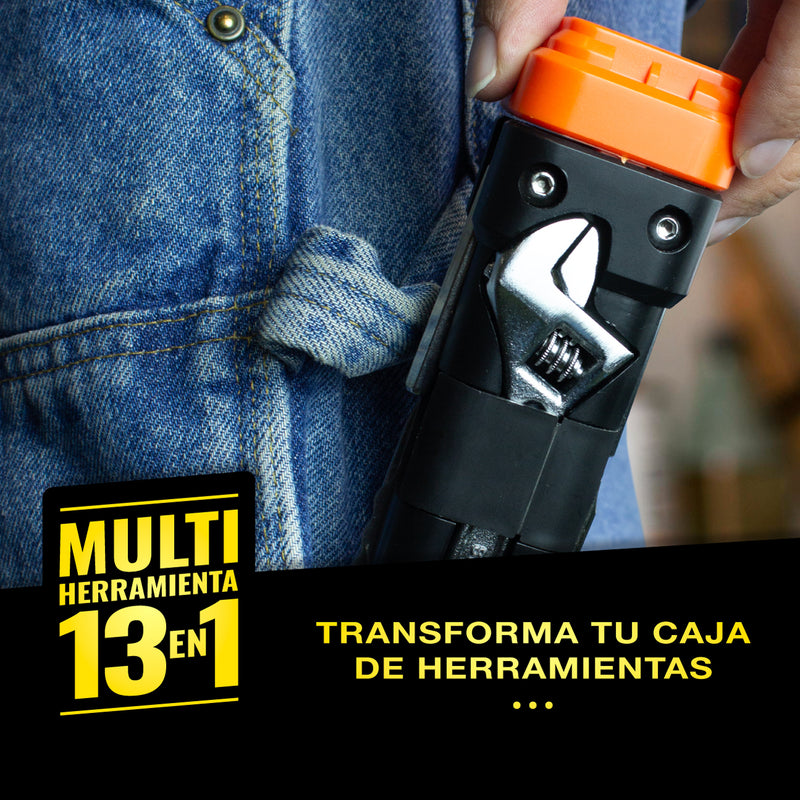 LINTERNA MULTIFUNCIONAL 13 en 1