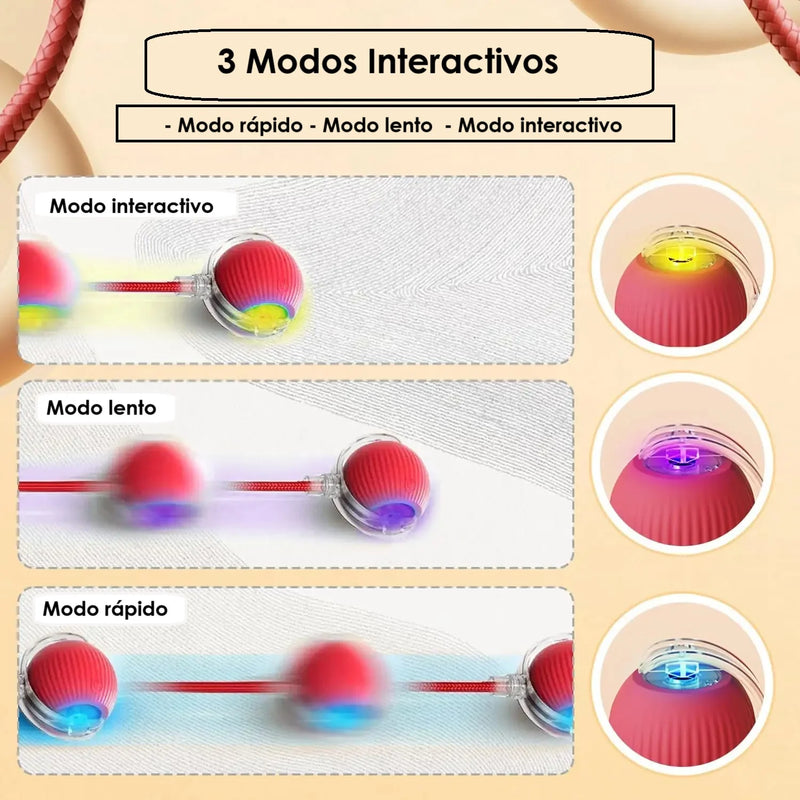 Pelota Interactiva para Gatos